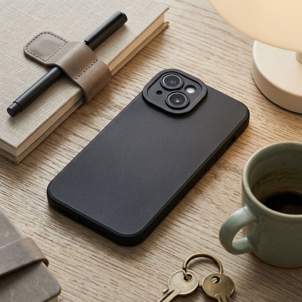 Etui nak�adka z os�on� aparatu silikonowe Matt 2.0 Apple iPhone 17 / 2