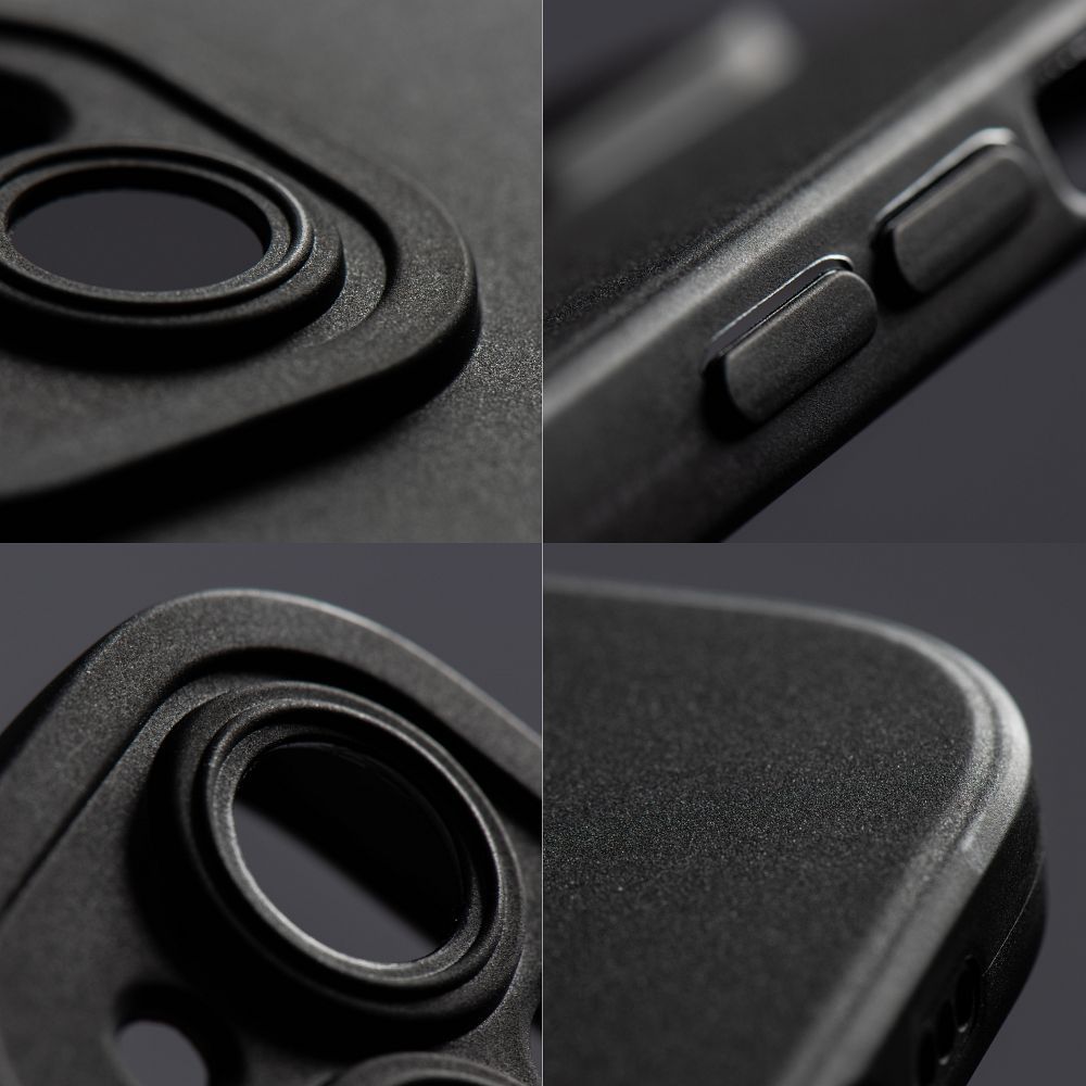 Etui nak�adka z os�on� aparatu silikonowe Matt 2.0 Apple iPhone 17 / 8