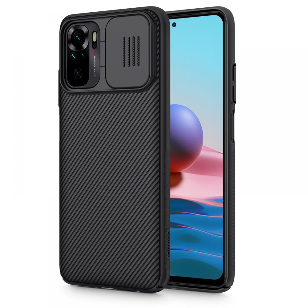 etui Nillkin Camshield czarne Xiaomi Redmi Note 10S