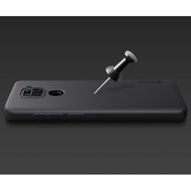 etui Nillkin Frosted Shield Czarne Xiaomi Redmi Note 9 / 4