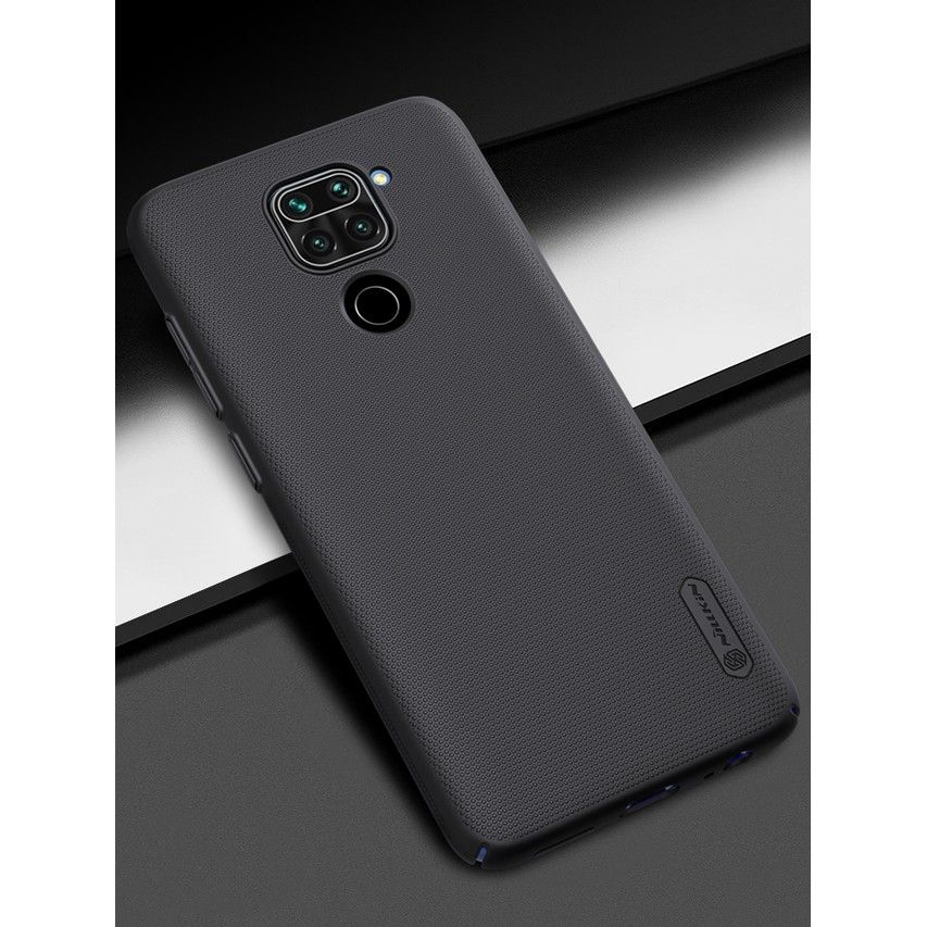 etui Nillkin Frosted Shield Czarne Xiaomi Redmi Note 9 / 7