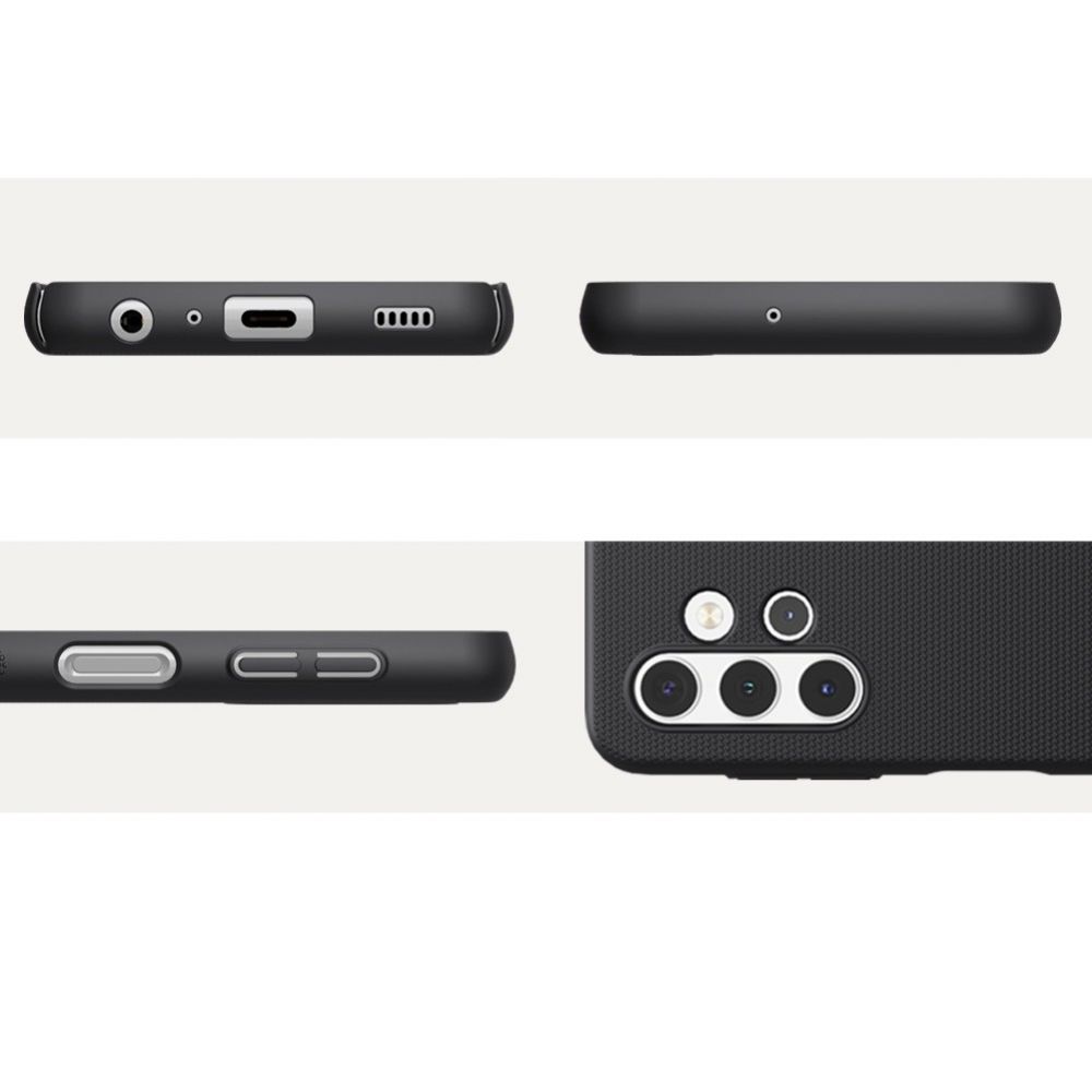 etui Nillkin Frosted Shield czarne Samsung A32 5G / 6