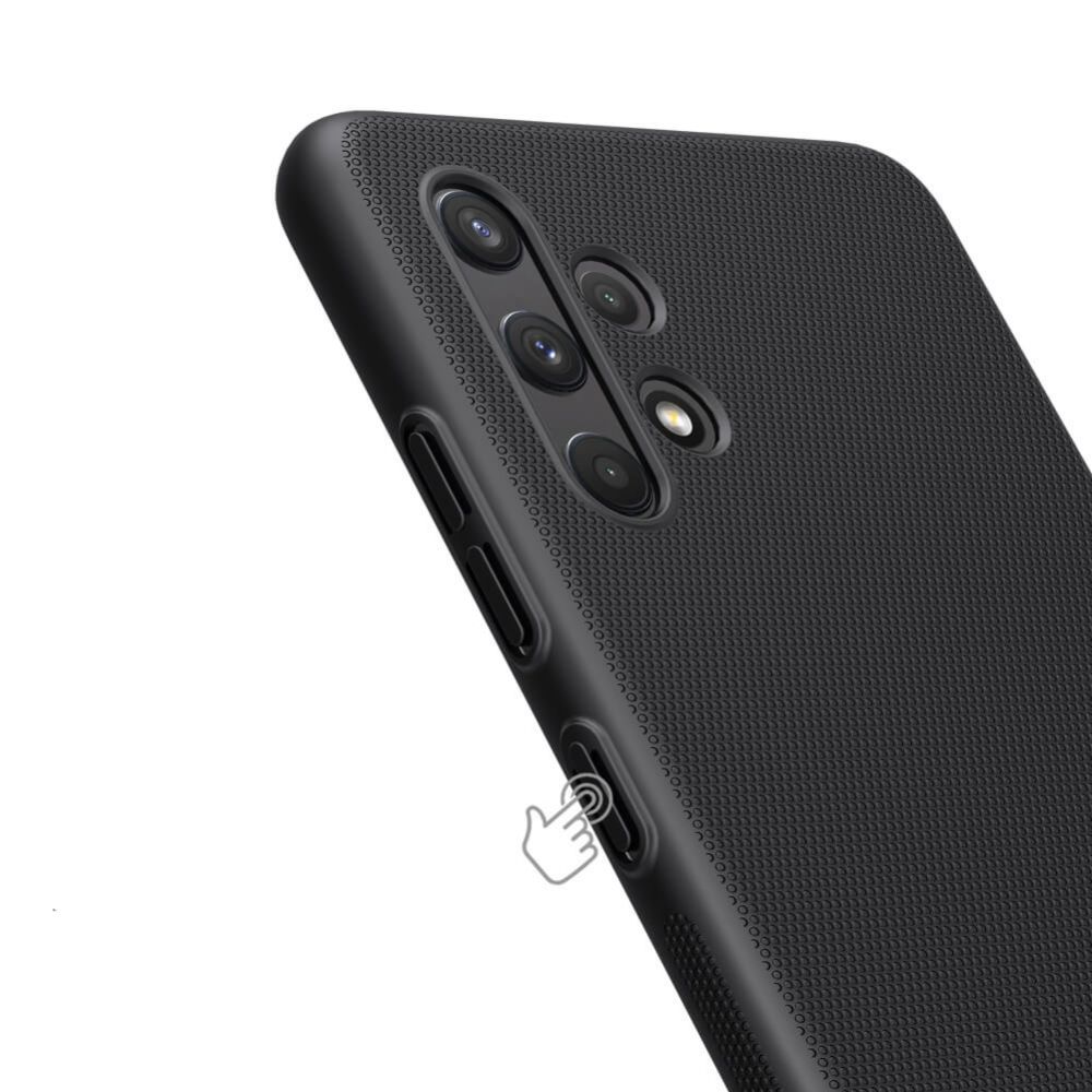 etui Nillkin Frosted Shield czarne Samsung A32 / 8