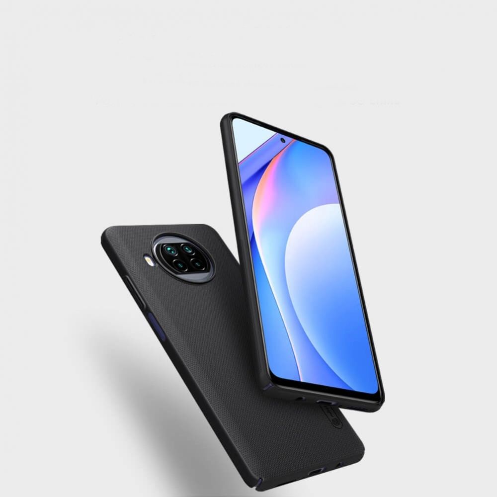 etui Nillkin Frosted Shield czarne Xiaomi Mi 10T Lite 5G / 2