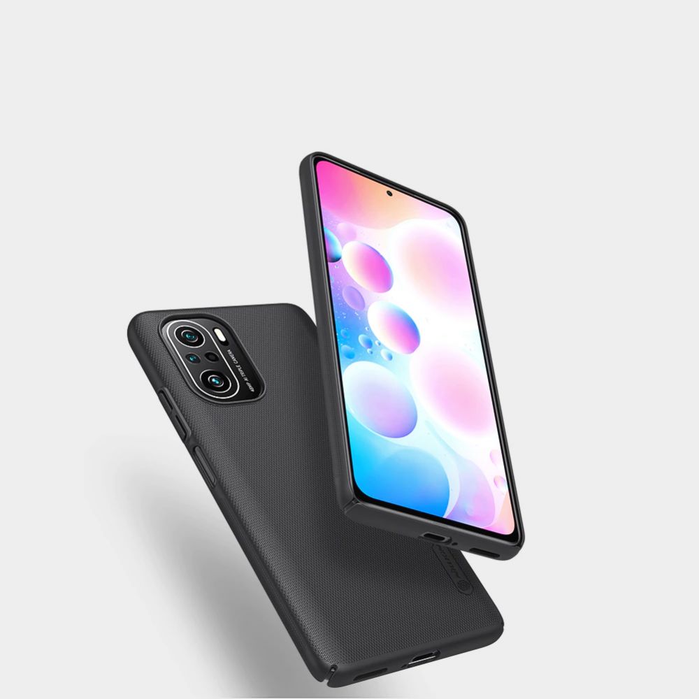 etui Nillkin Frosted Shield czarne Xiaomi POCO F3 / 2 etui Nillkin Frosted Shield czarne Xiaomi POCO F3 / 2