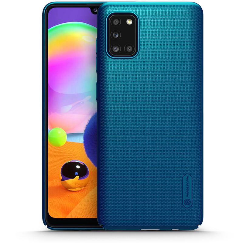 etui Nillkin Frosted Shield Niebieskie Samsung A31 etui Nillkin Frosted Shield Niebieskie Samsung A31