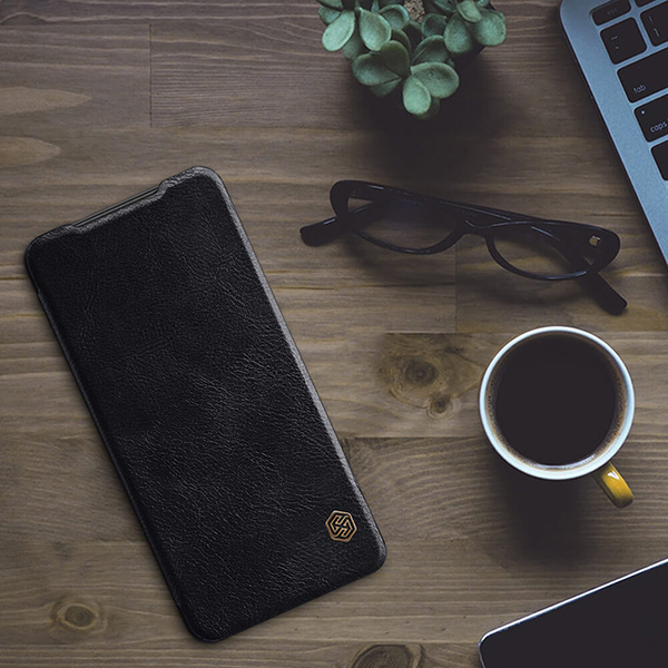 Etui Nillkin Qin skórzany czarny Xiaomi Redmi Note 11 Pro Plus 5G / 2 Etui Nillkin Qin skórzany czarny Xiaomi Redmi Note 11 Pro Plus 5G / 2