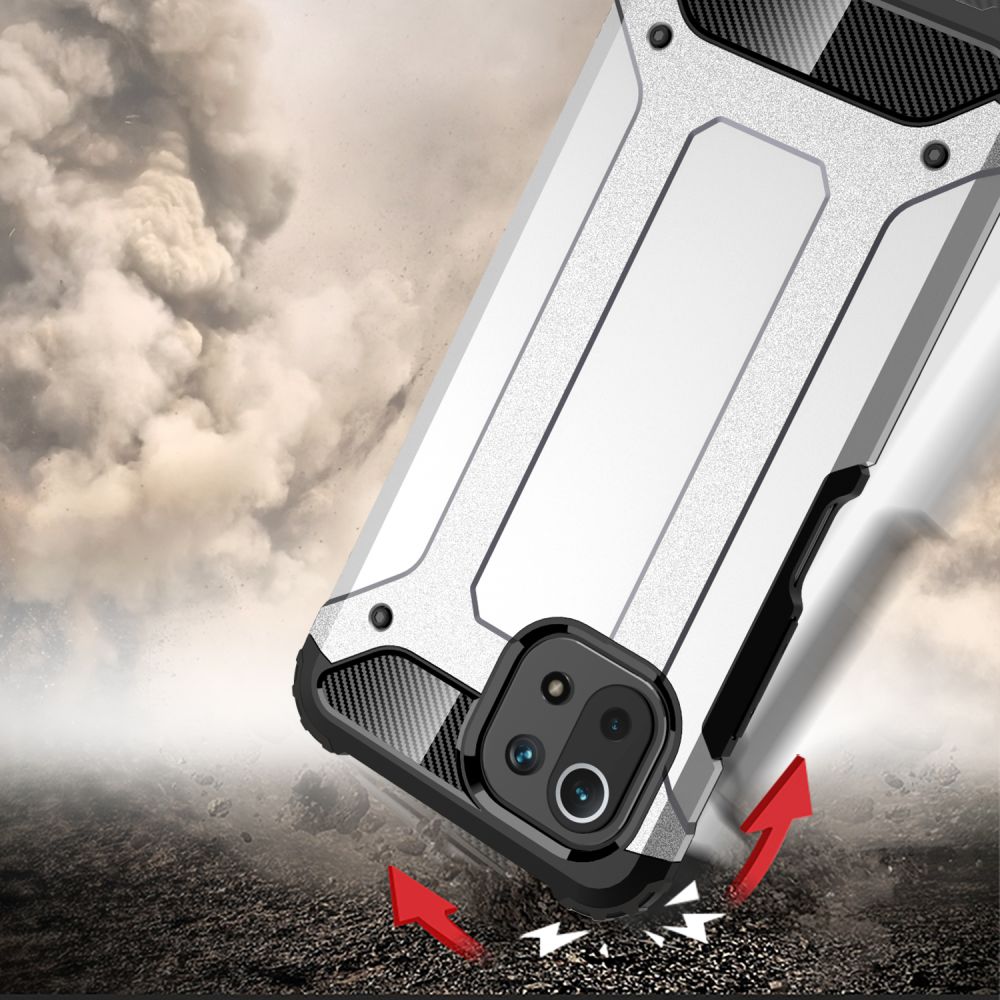 etui pancerne Armor Case czarne Xiaomi Mi 11 Lite 5G / 4