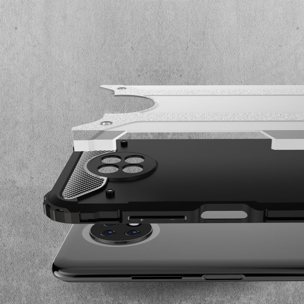 etui pancerne Armor Case czarne Xiaomi Note 9T 5G / 3