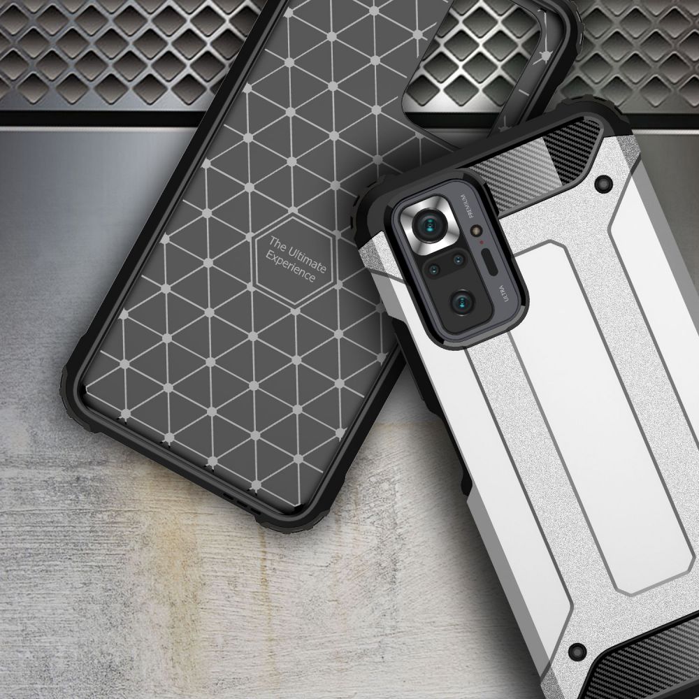 etui pancerne Armor Case czarne Xiaomi Redmi Note 10 Pro / 5