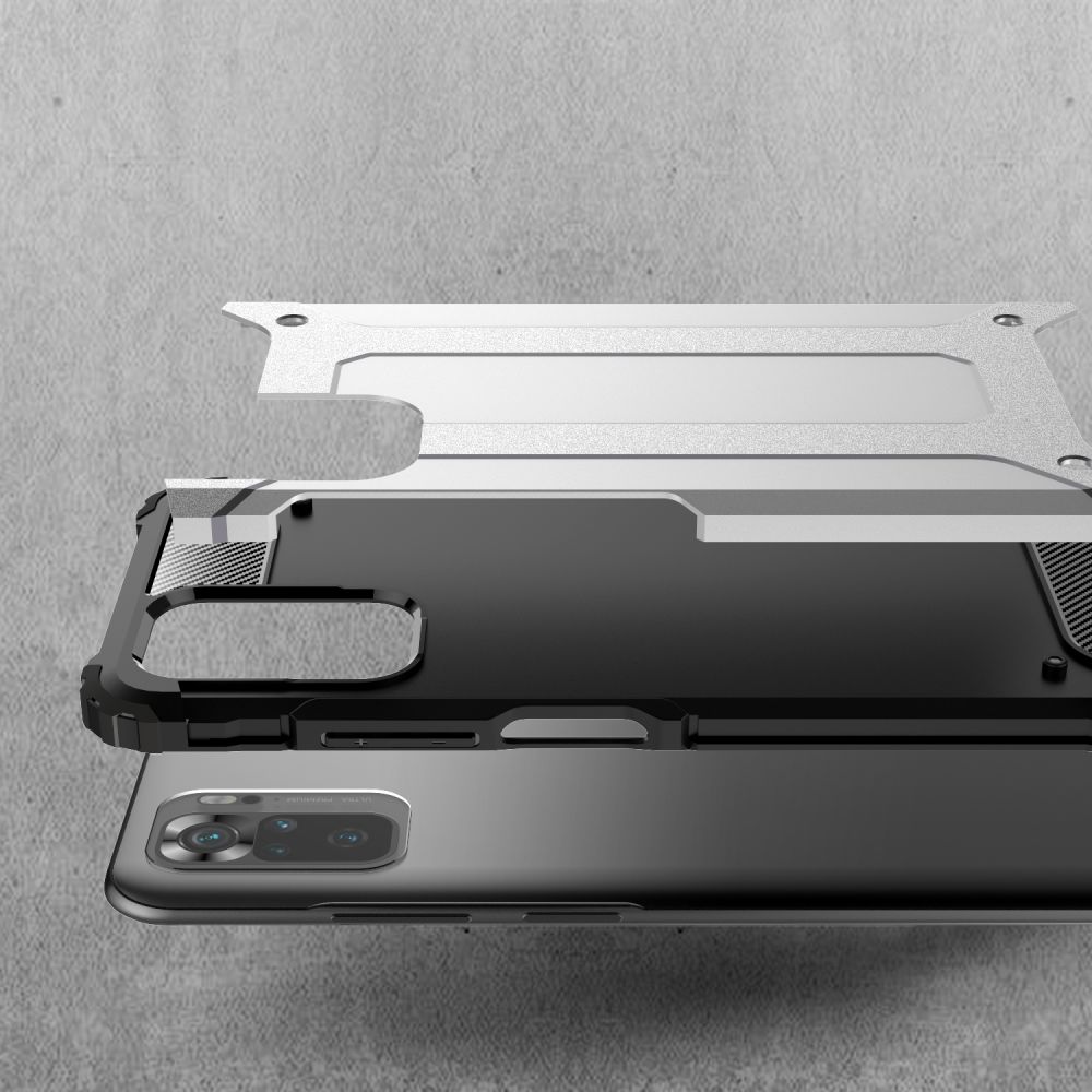 etui pancerne Armor Case czarne Xiaomi Redmi Note 10S / 4