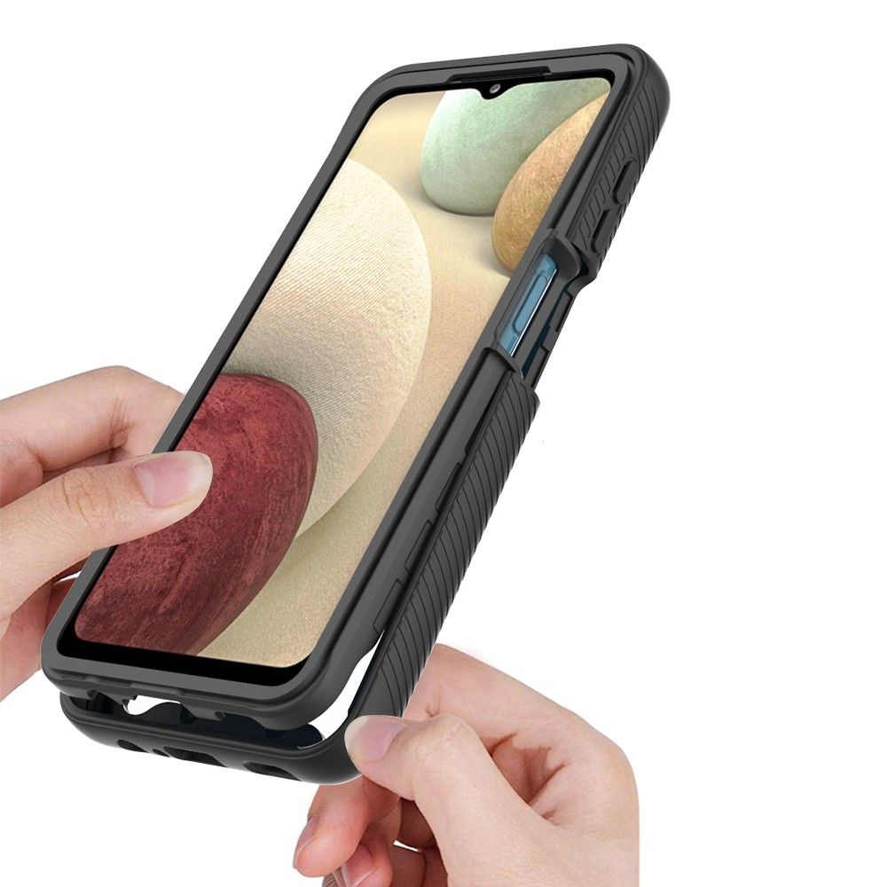 etui pancerne Tech-protect Defense360 czarne Samsung Galaxy A12 / 5 etui pancerne Tech-protect Defense360 czarne Samsung Galaxy A12 / 5