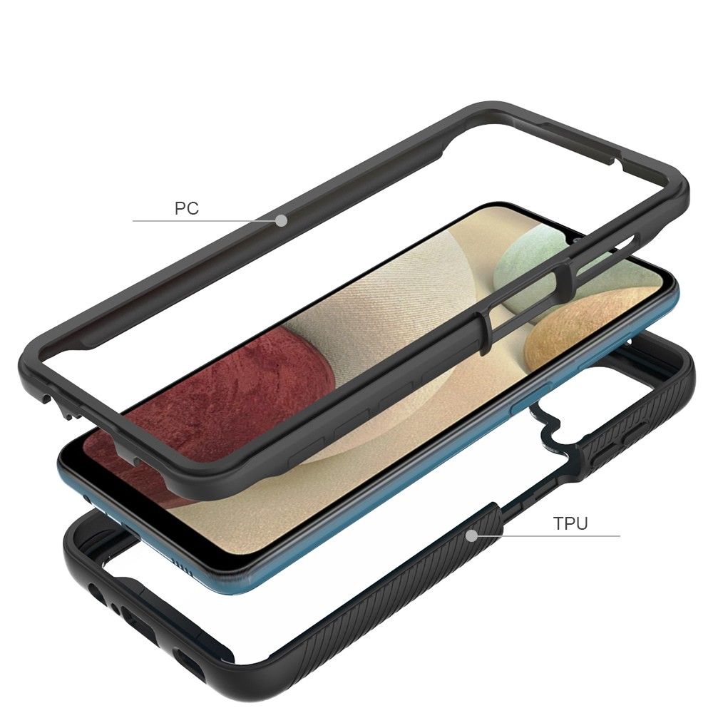 etui pancerne Tech-protect Defense360 czarne Samsung Galaxy A12 / 6 etui pancerne Tech-protect Defense360 czarne Samsung Galaxy A12 / 6