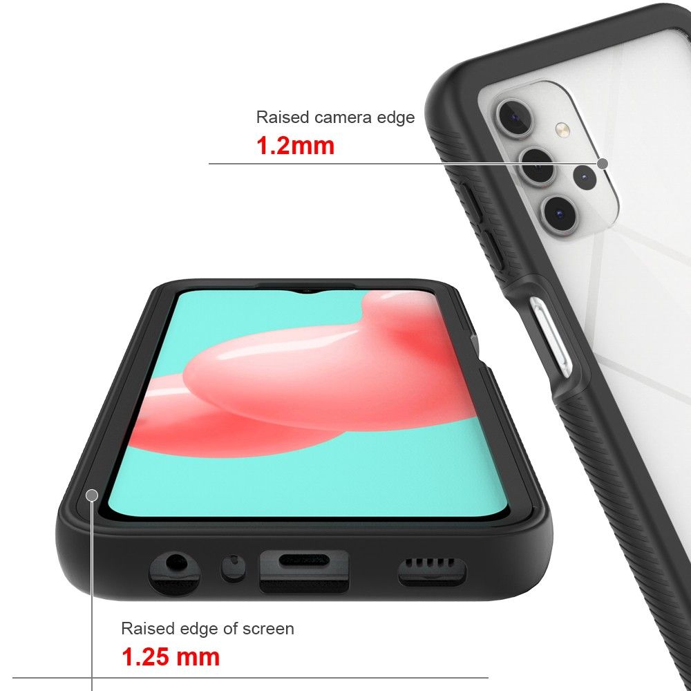 etui pancerne Tech-protect Defense360 czarne Samsung A32 5G / 6