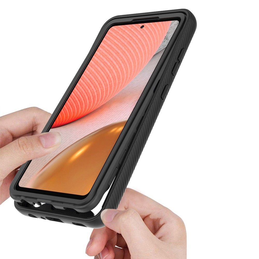 etui pancerne Tech-protect Defense360 czarne Samsung A72 / 6 etui pancerne Tech-protect Defense360 czarne Samsung A72 / 6