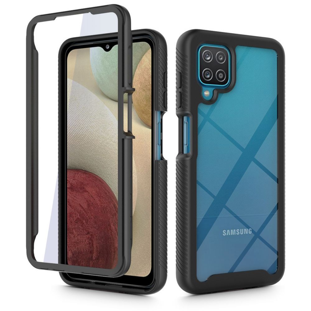 etui pancerne Tech-protect Defense360 czarne Samsung Galaxy M12