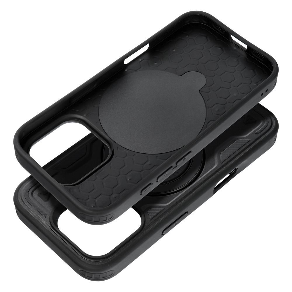 Etui pancerne z podstawką Frost Armor czarny Apple iPhone 17 / 3 Etui pancerne z podstawką Frost Armor czarny Apple iPhone 17 / 3