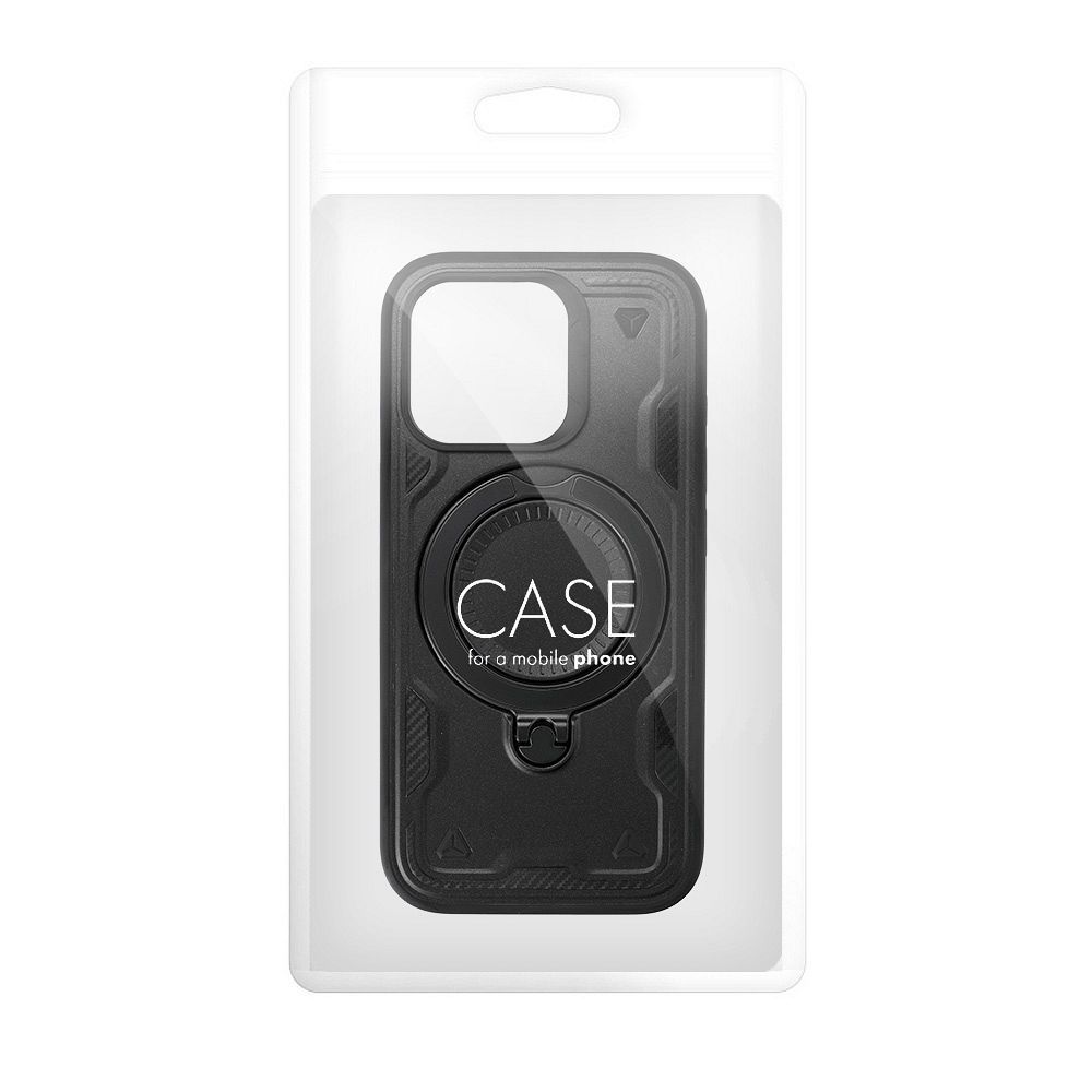Etui pancerne z podstawką Frost Armor czarny Apple iPhone 17 / 9 Etui pancerne z podstawką Frost Armor czarny Apple iPhone 17 / 9