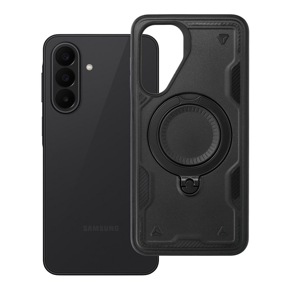 Etui pancerne z podstawką Frost Armor czarny Samsung Galaxy A27 5G Etui pancerne z podstawką Frost Armor czarny Samsung Galaxy A27 5G