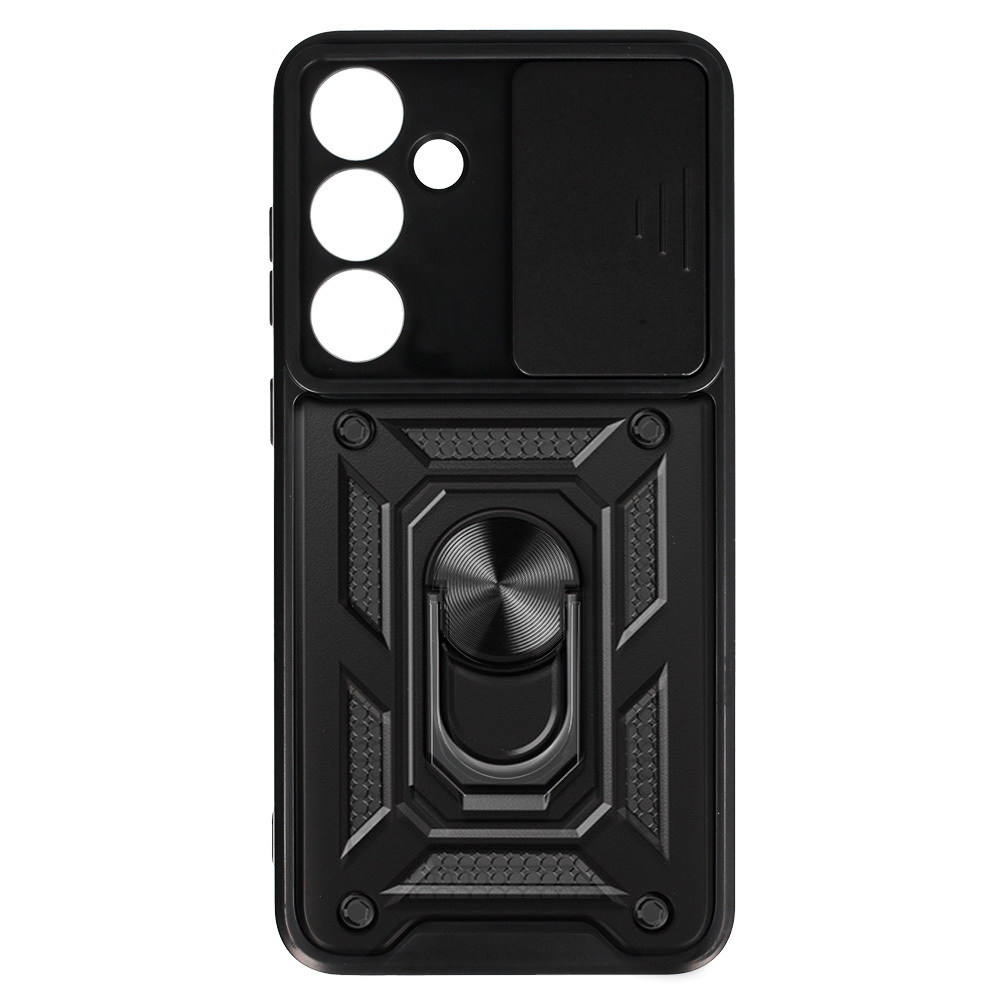 Etui pancerny Slide Camera Armor Case czarny Samsung Galaxy A35 5G / 2