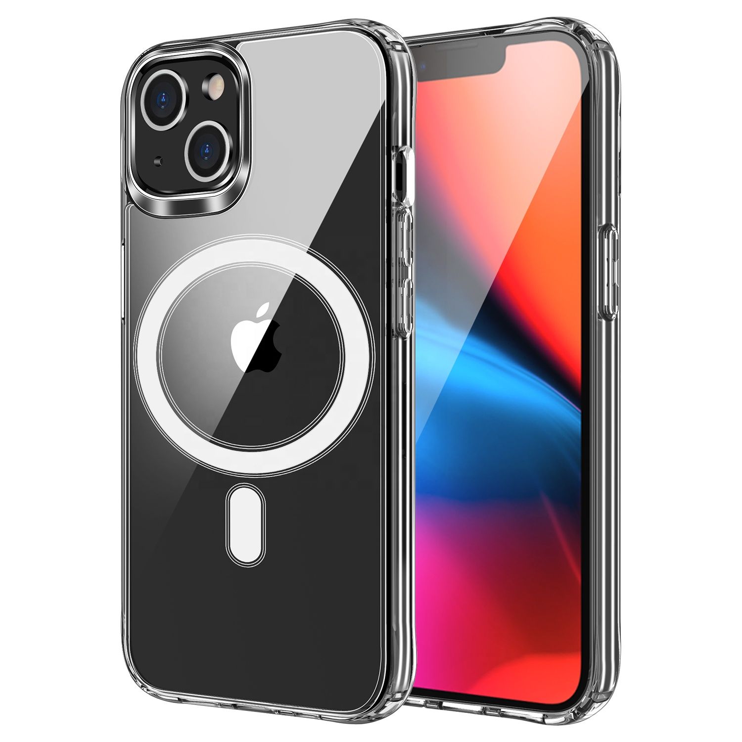 Etui plecki MagSafe pancerne przezroczyste Clear Mag Cover (MID) Samsung Galaxy A08 / 6
