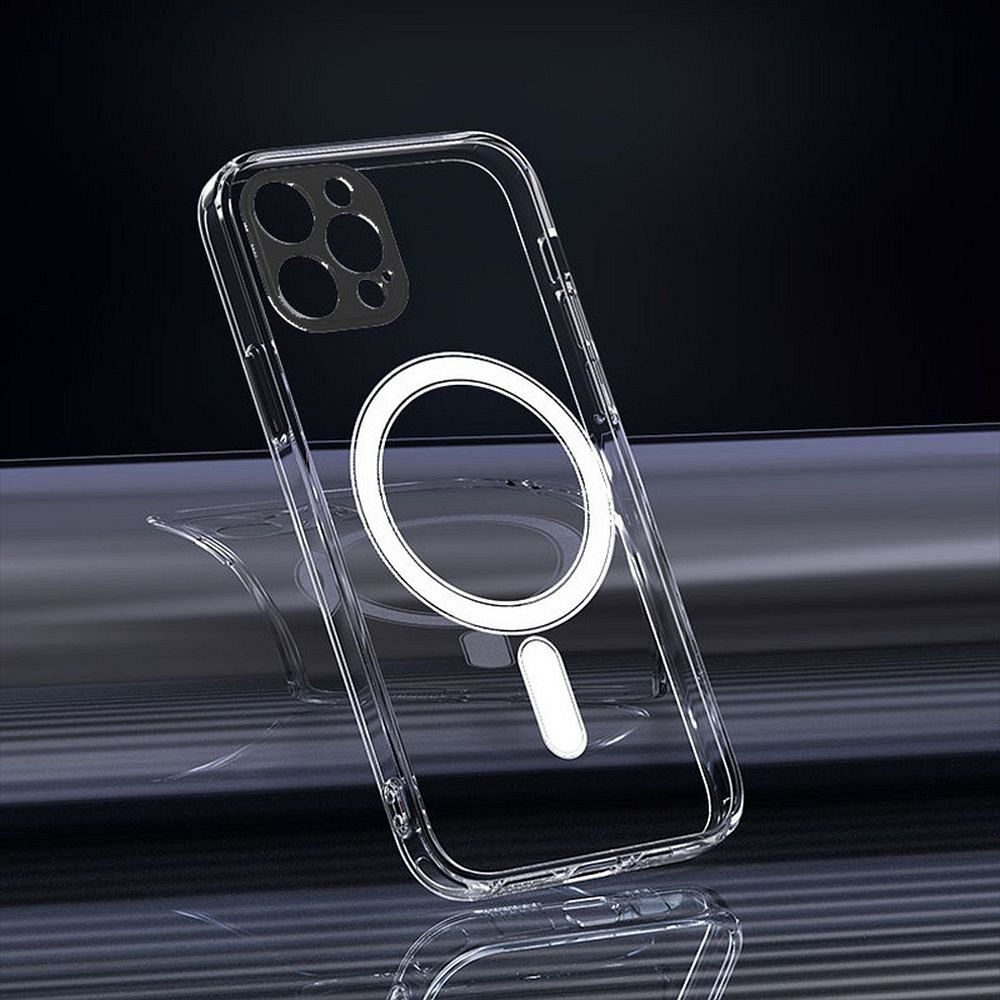 Etui plecki MagSafe pancerne przezroczyste Clear Mag Cover (MID) Samsung Galaxy A27 5G / 3