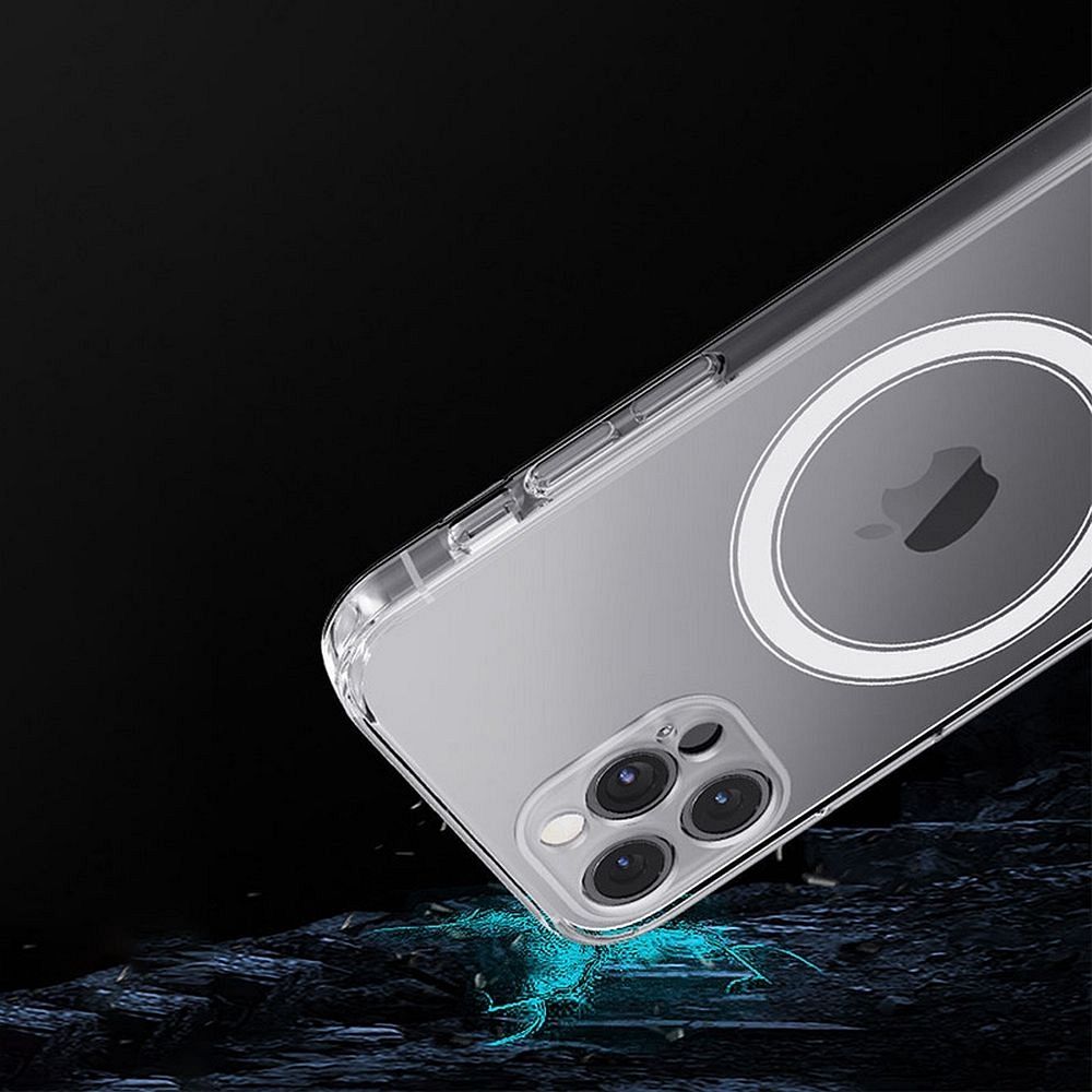 Etui plecki MagSafe pancerne przezroczyste Clear Mag Cover (MID) Samsung Galaxy A27 5G / 5