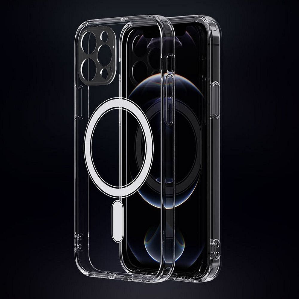 Etui plecki MagSafe pancerne przezroczyste Clear Mag Cover (MID) Samsung Galaxy A27 5G / 6