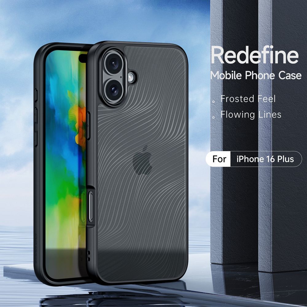 Etui plecki MagSafe pancerne przezroczyste czarny Apple iPhone 16 Plus / 10 Etui plecki MagSafe pancerne przezroczyste czarny Apple iPhone 16 Plus / 10