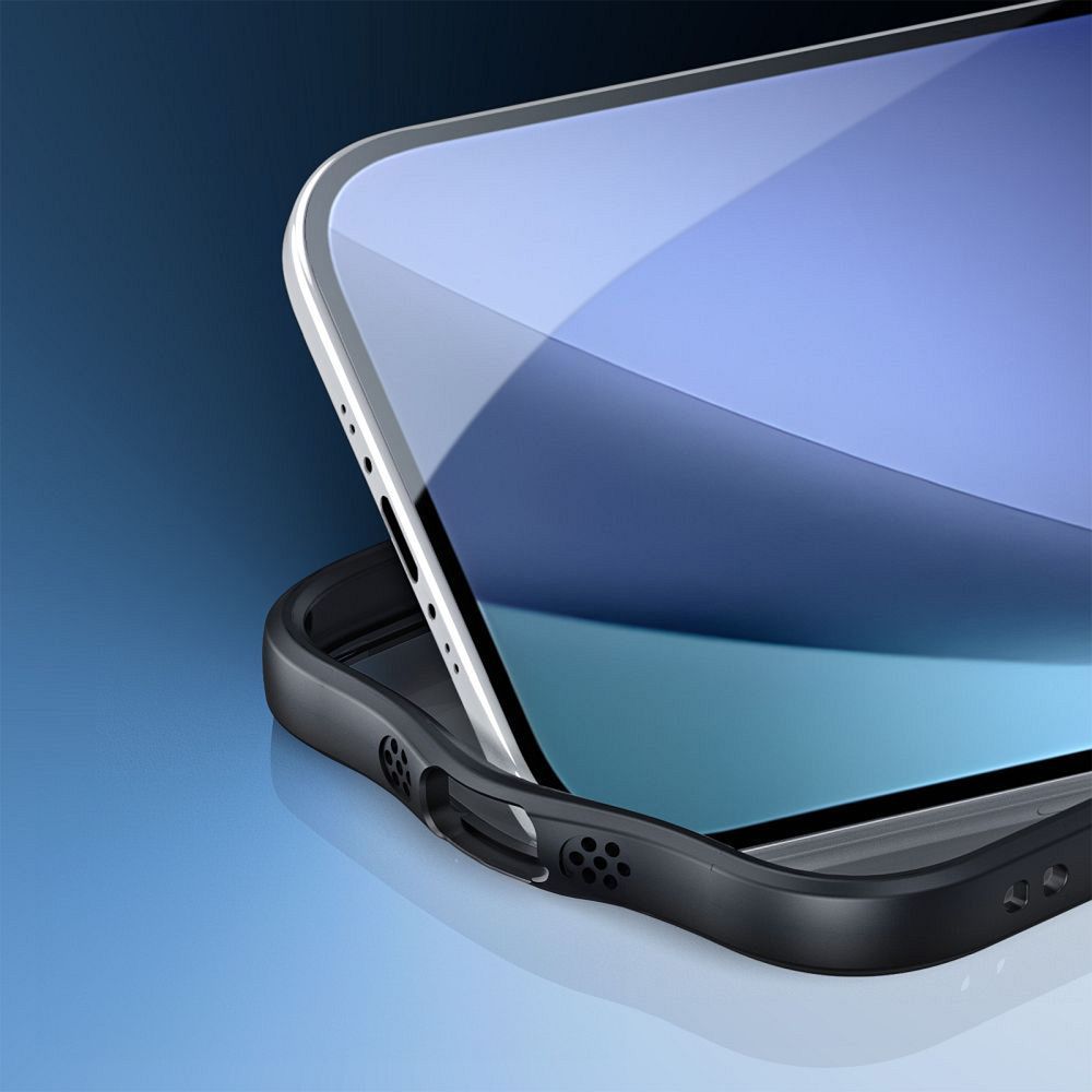 Etui plecki MagSafe pancerne przezroczyste czarny Apple iPhone 17 Pro Max / 5 Etui plecki MagSafe pancerne przezroczyste czarny Apple iPhone 17 Pro Max / 5