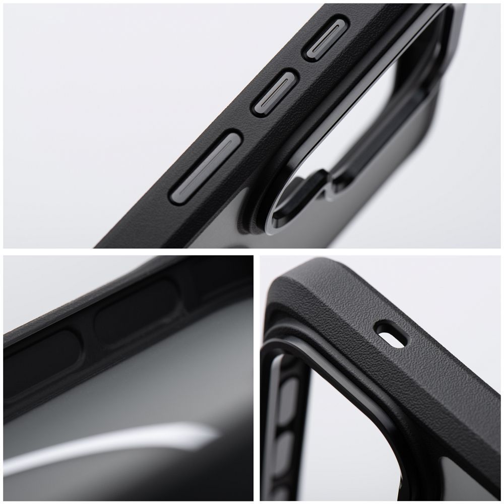 Etui plecki MagSafe pancerne Smoke Hybrid Premium Lite Samsung Galaxy A17 / 8