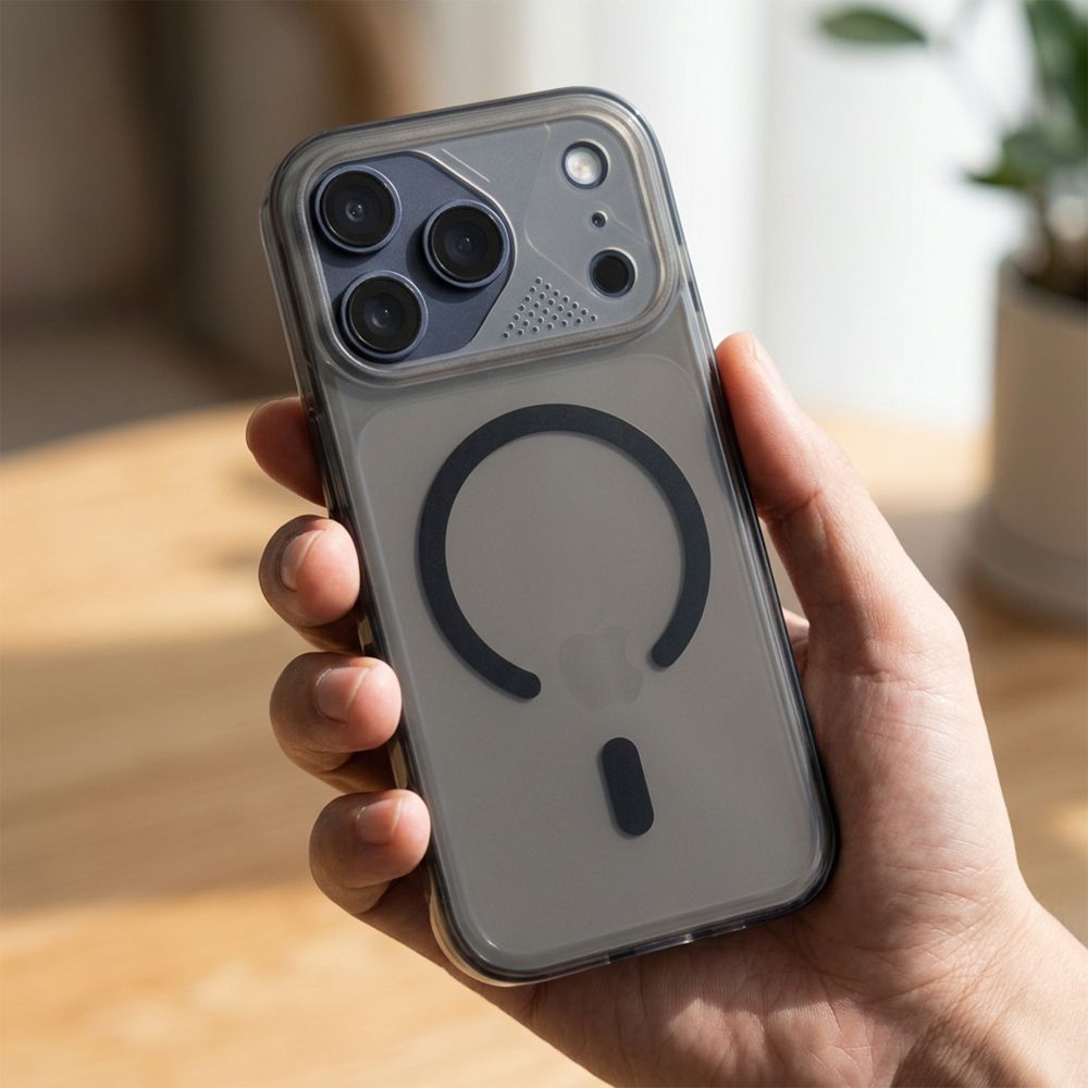 Etui plecki MagSafe przezroczyste z os�on� aparatu Apple iPhone 17 / 3