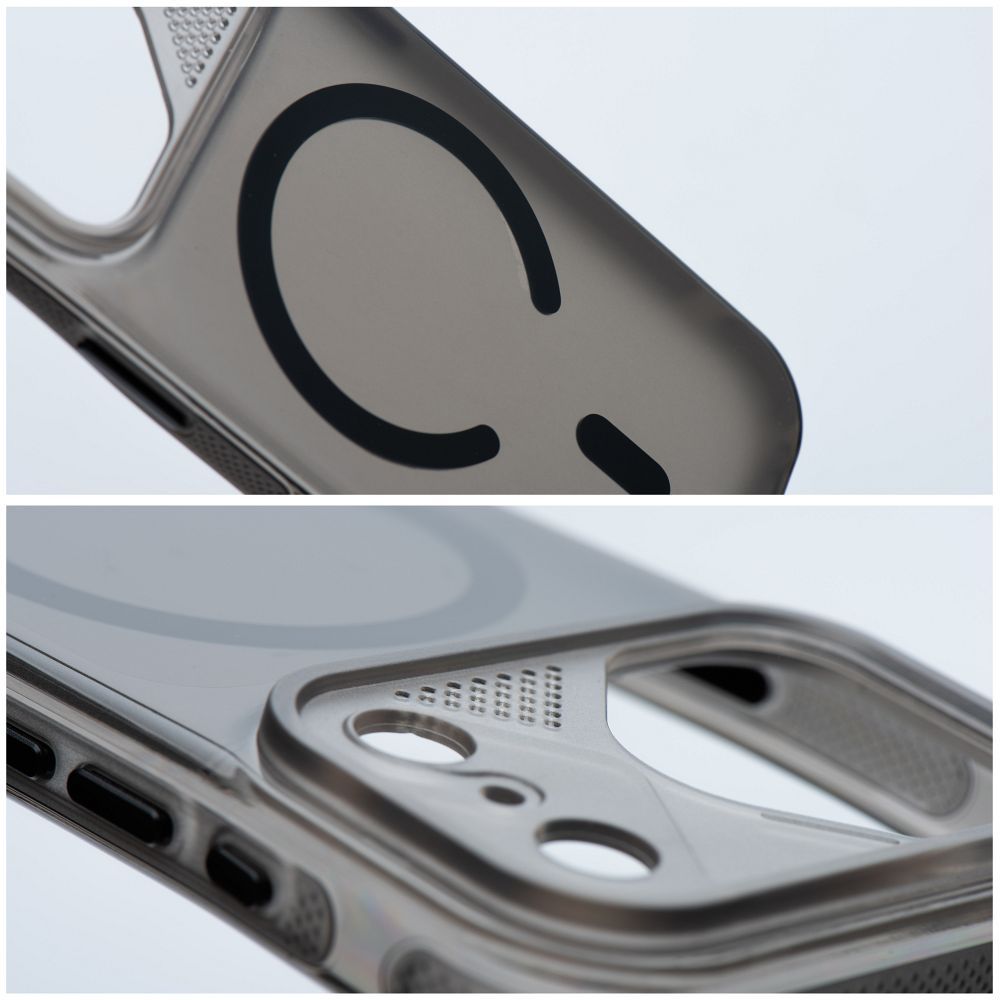Etui plecki MagSafe przezroczyste z os�on� aparatu Apple iPhone 17 / 6
