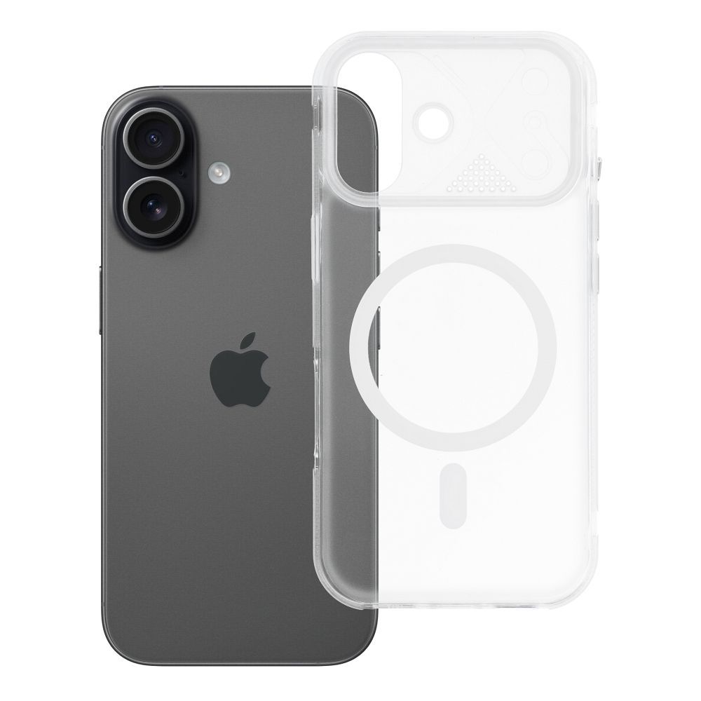 Etui plecki MagSafe przezroczyste z os�on� aparatu Apple iPhone 17