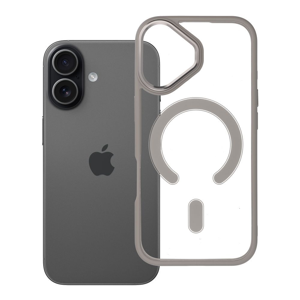 Etui plecki MagSafe przezroczyste z os�on� aparatu Color Edge Mag Cover Apple iPhone 17