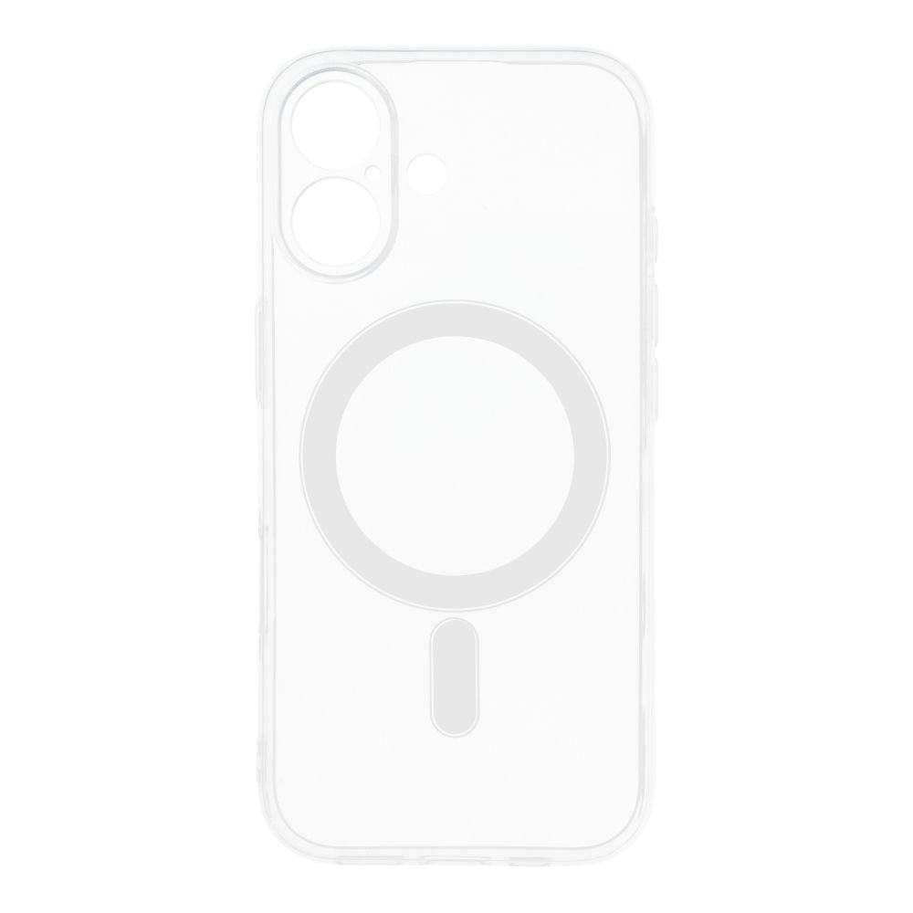Etui plecki MagSafe z os�on� aparatu silikonowe Silicone Mag Cover Apple iPhone 17 / 7