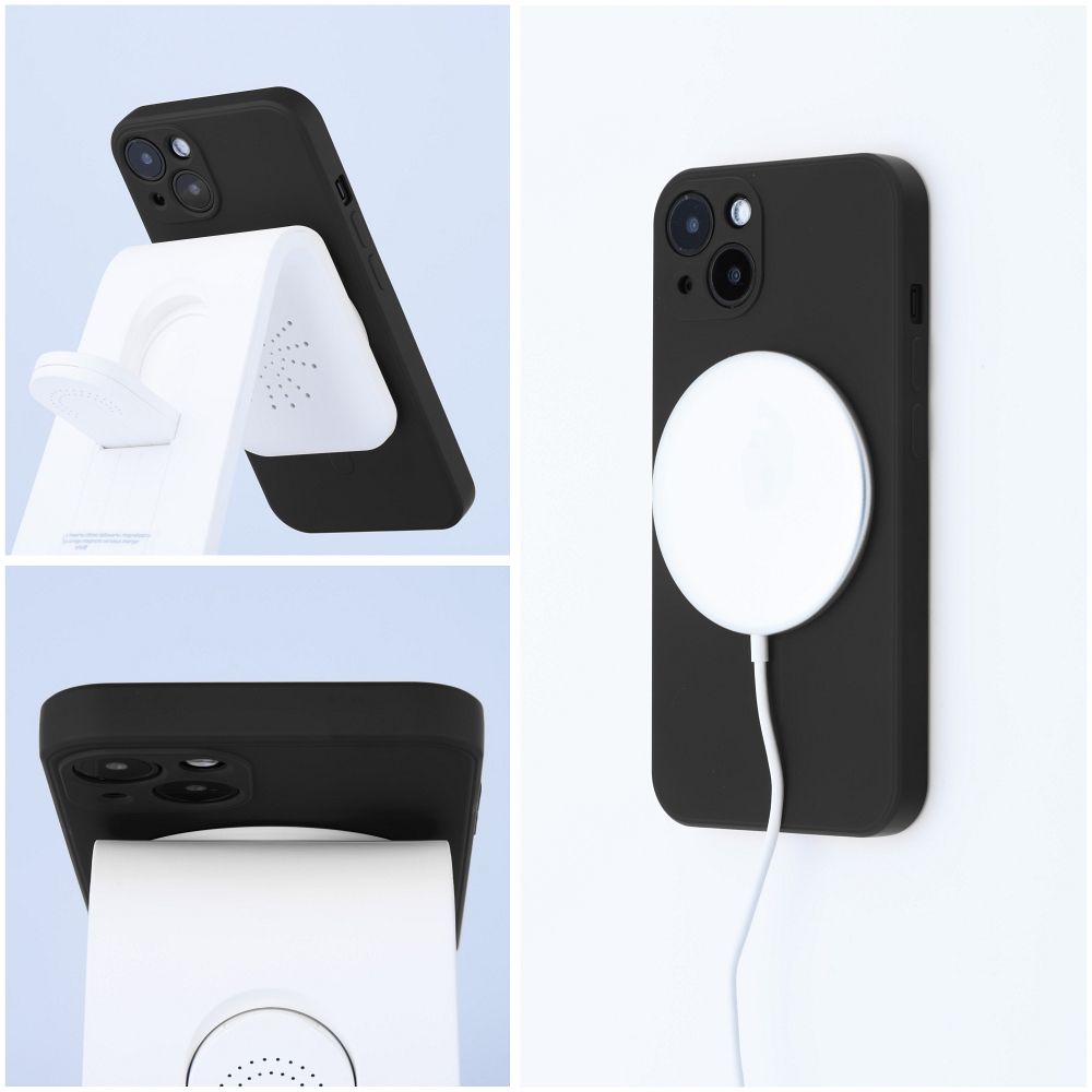 Etui plecki MagSafe z os�on� aparatu silikonowe Silicone Mag Cover Samsung Galaxy A27 5G / 2
