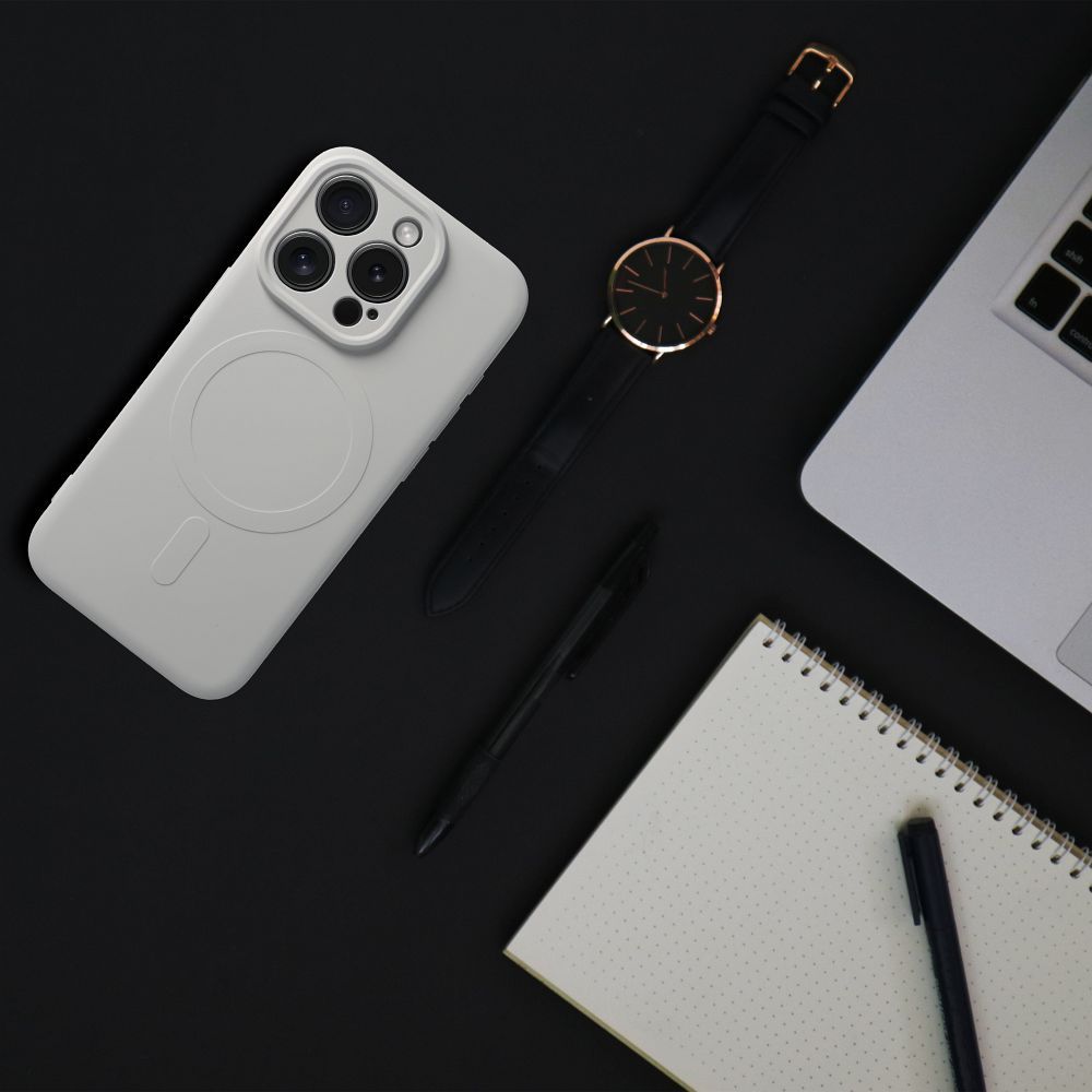 Etui plecki MagSafe z os�on� aparatu silikonowe Silicone Mag Cover Samsung Galaxy A27 5G / 4
