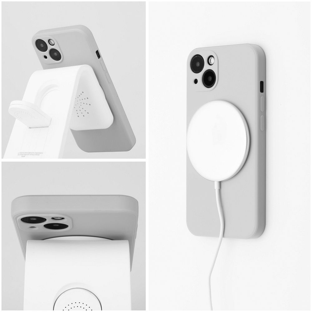 Etui plecki MagSafe z os�on� aparatu silikonowe Silicone Mag Cover Samsung Galaxy A27 5G / 5