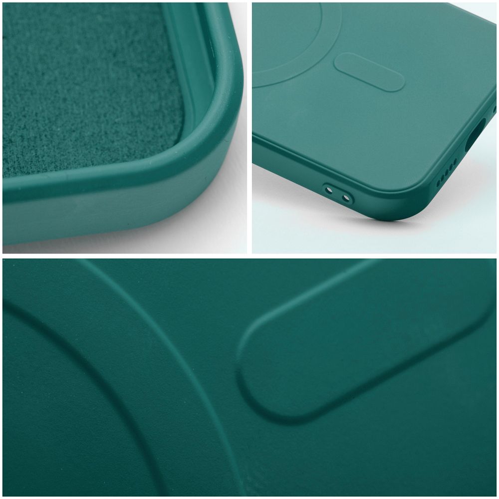 Etui plecki MagSafe z os�on� aparatu silikonowe Silicone Mag Cover Samsung Galaxy A27 5G / 3