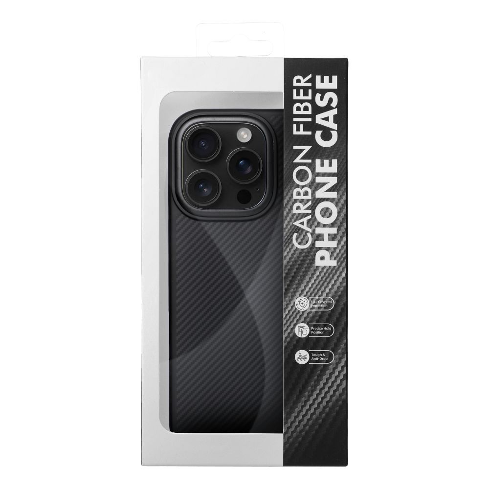 Etui plecki MagSafe z os�on� aparatu z nadrukiem Carbon Elite Mag Cover Apple iPhone 17 / 5