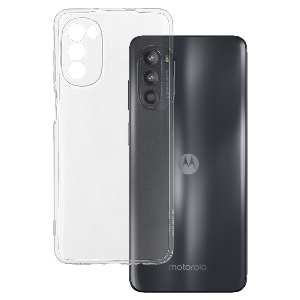 Etui plecki przezroczyste silikonowe Ultra Clear 1mm Case przeźroczysty Motorola Moto G71s Etui plecki przezroczyste silikonowe Ultra Clear 1mm Case przeźroczysty Motorola Moto G71s