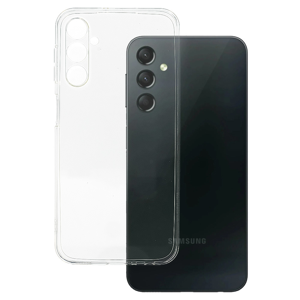 Etui plecki przezroczyste silikonowe Ultra Clear 1mm Case przeźroczysty Samsung Galaxy A24 4G Etui plecki przezroczyste silikonowe Ultra Clear 1mm Case przeźroczysty Samsung Galaxy A24 4G