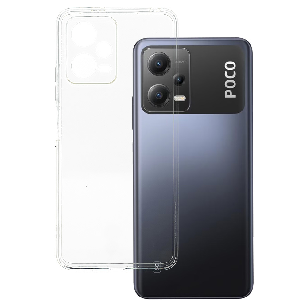 Etui plecki przezroczyste silikonowe Ultra Clear 1mm Case przeźroczysty Xiaomi Redmi Note 12 5G Etui plecki przezroczyste silikonowe Ultra Clear 1mm Case przeźroczysty Xiaomi Redmi Note 12 5G