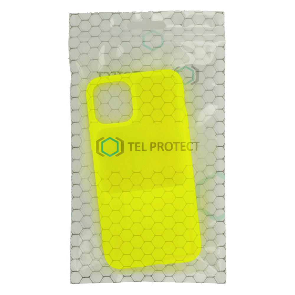 Etui plecki przezroczyste silikonowe Window Case limonkowy Samsung Galaxy A20s / 6 Etui plecki przezroczyste silikonowe Window Case limonkowy Samsung Galaxy A20s / 6