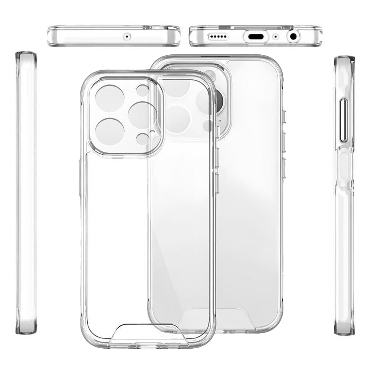 Etui plecki przezroczyste z osłoną aparatu Enviro Essential Apple iPhone 17 / 3 Etui plecki przezroczyste z osłoną aparatu Enviro Essential Apple iPhone 17 / 3