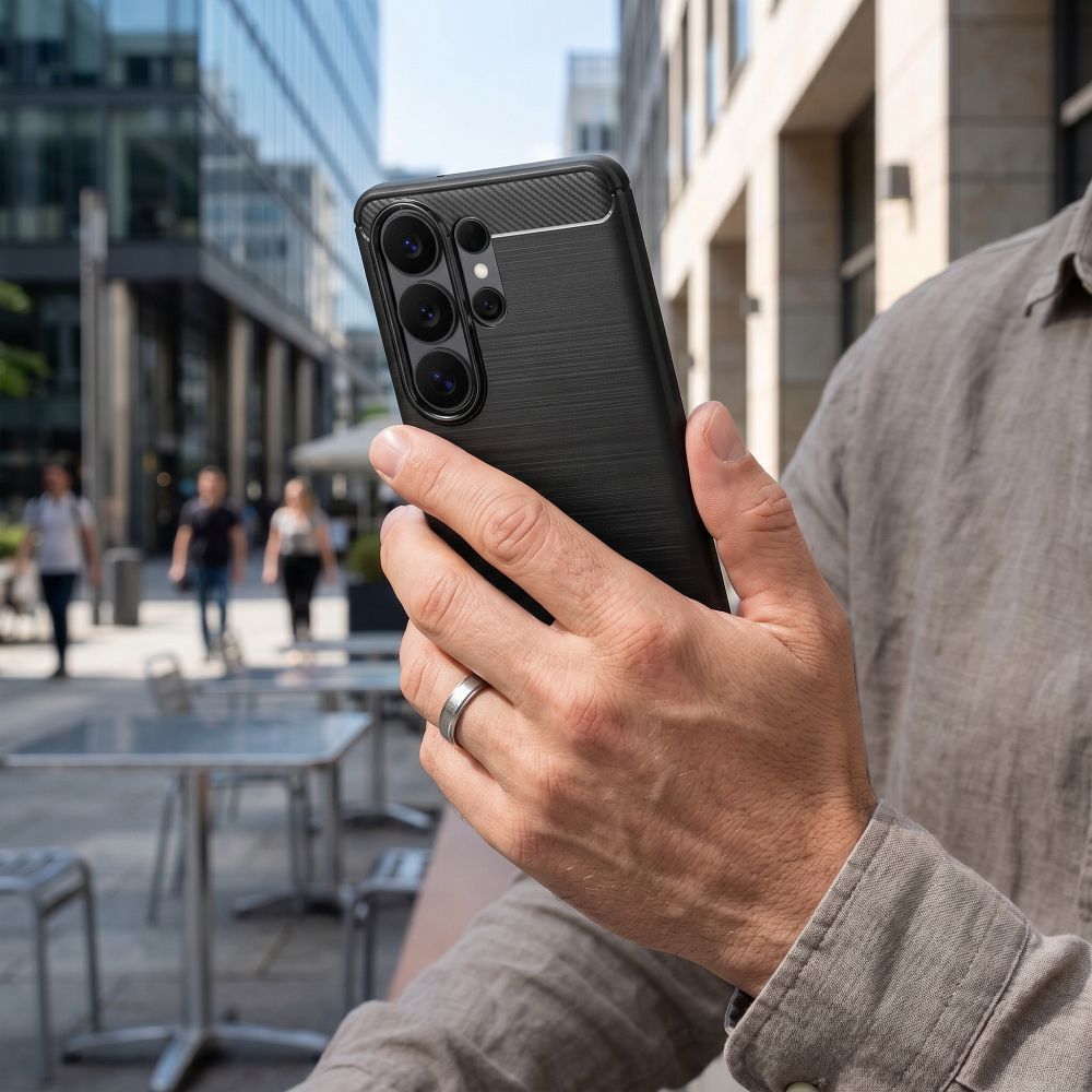 Etui Carbon 2.0 z os�on� aparatu Samsung Galaxy A32 5G / 5