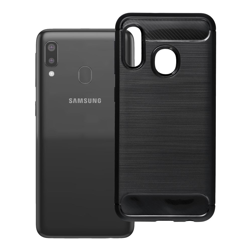 Etui Carbon 2.0 z os�on� aparatu Samsung Galaxy A20e