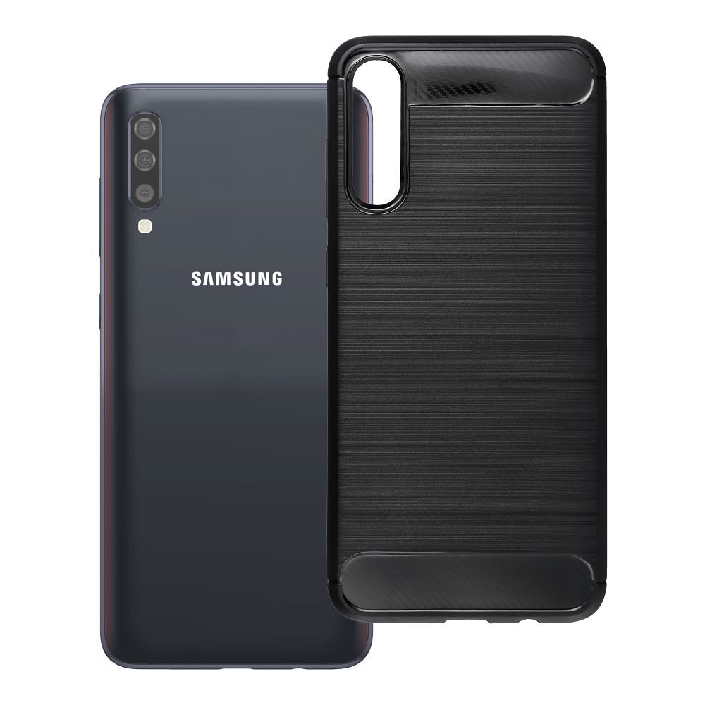 Etui Carbon 2.0 z os�on� aparatu Samsung Galaxy A70S