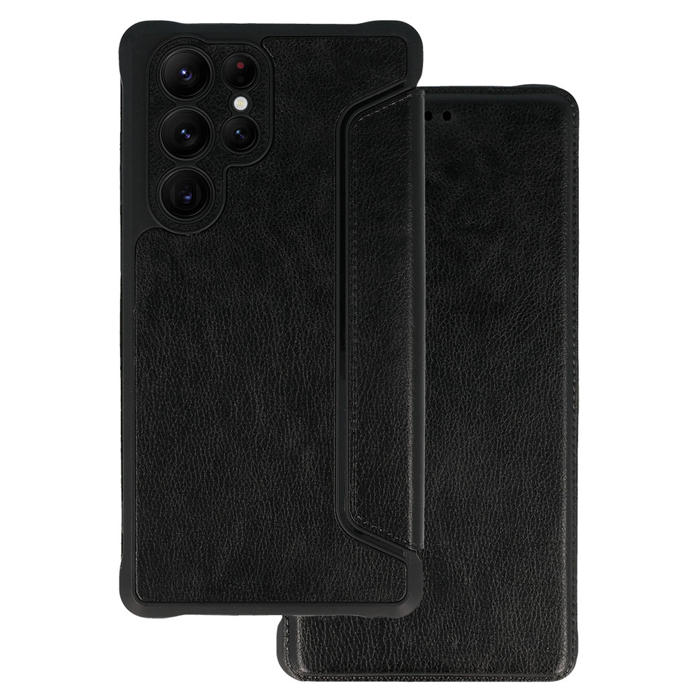 Etui Razor Leather Book czarny Xiaomi Redmi Note 12 5G Etui Razor Leather Book czarny Xiaomi Redmi Note 12 5G